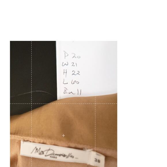 MES DESMOISELLES 'Marmalade' Silk Satin Bias Ruffled Maxi Gown FR 38 US 6 - Picture 13 of 13